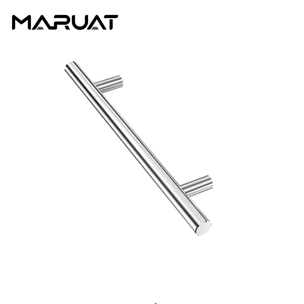 MARUAT Modern Silver Stainless Steel Cabinet Pulls Drawer Handles Kitchen Wardrobe Hardware Set for Home Improvement