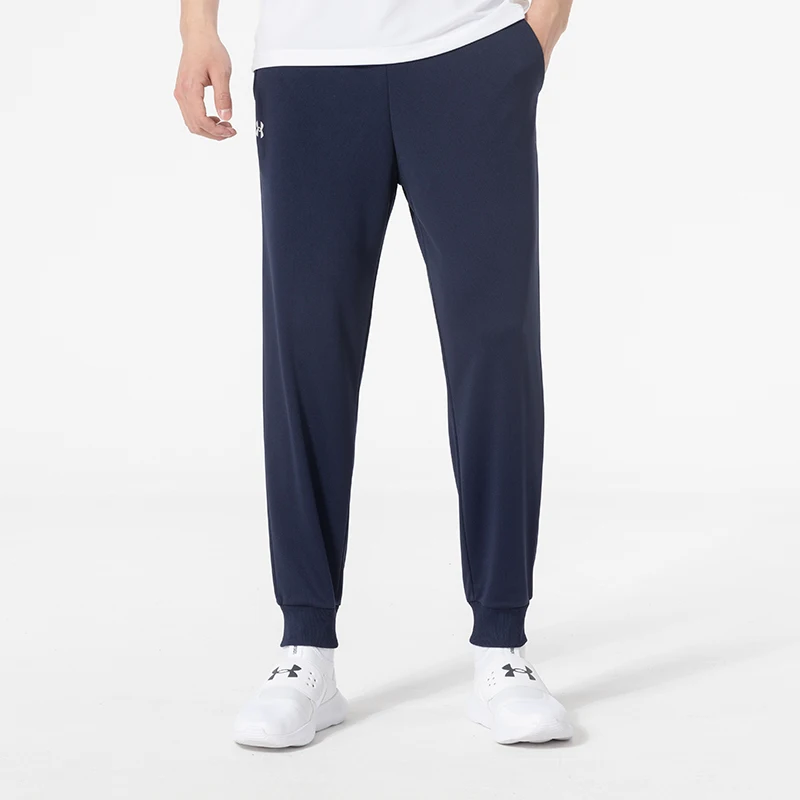 

Мужские и женские спортивные брюки Under Armour для бега и фитнеса, удобные, универсальные, повседневные 23600704-409