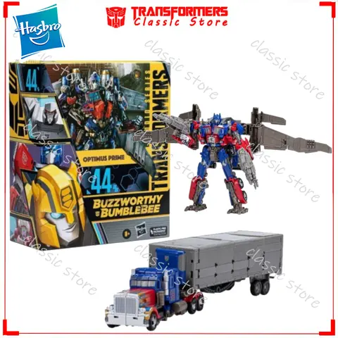 Hasbro – jouets transformers classiques, série Studio SS-44BB Optimus Prime Cybertron Autobots, figurines d'action à collectionner, en Stock
