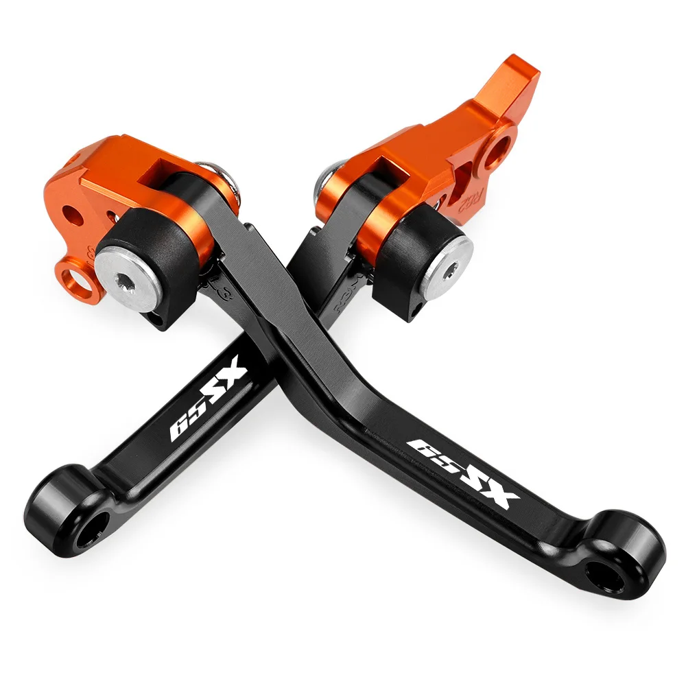 

For 65SX 2004 2005 2006 2007 2008 2009 2010 2011 2012 2013 Motocross Pivot Dirt Bike Brake Clutch Levers Handle Lever 65 SX