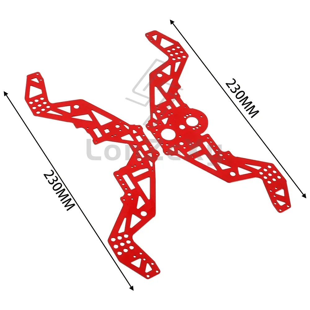 Metal Upgraded Alloy Medium Wave Gear Box Left and Right Outer Side Protection Guard Plate Chassis for LOSI 1/18 Mini LMT Parts