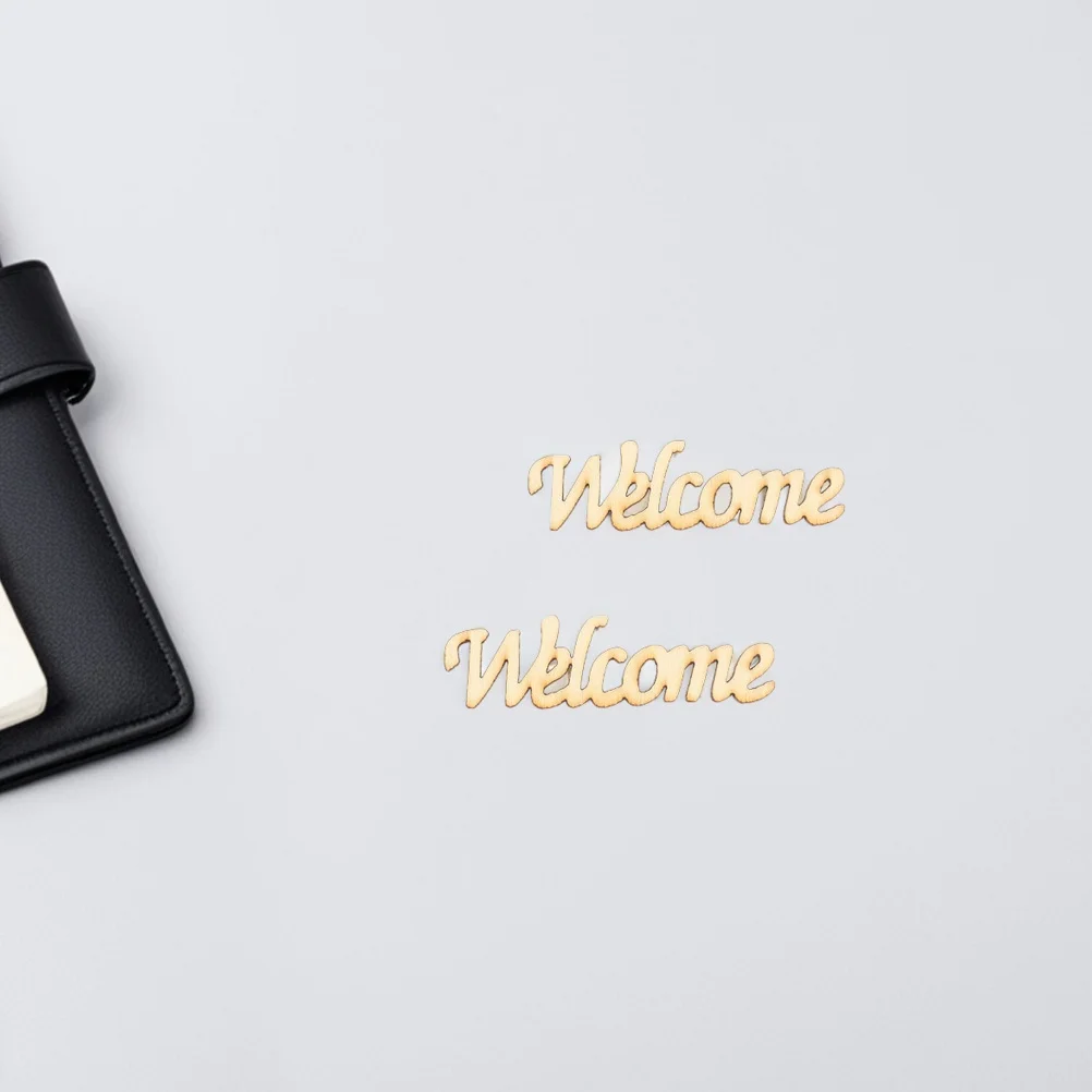 

60Pcs Wooden Cutouts Unfinished DIY Craft Paintable Signs for Weddings Parties Decor Wall Art Hanging Ornaments