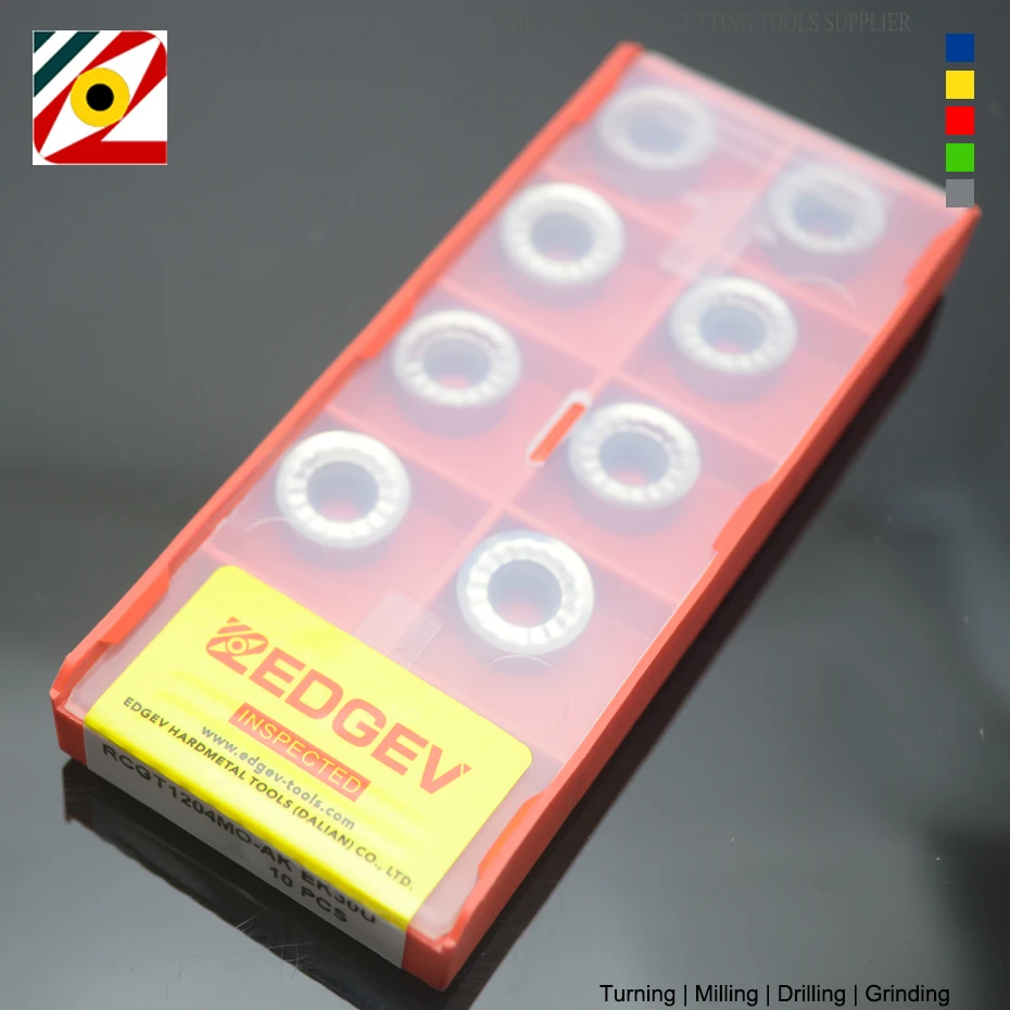 RCGT10T3MO RCGT1204MO AK H01 Milling inserts for aluminum RCGT Round blade RCGT1003M0 Carbide turning insert CNC lathe cutter
