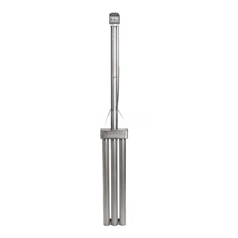 Side Deep Groove Electric Immersion Heater for Plating Tanks