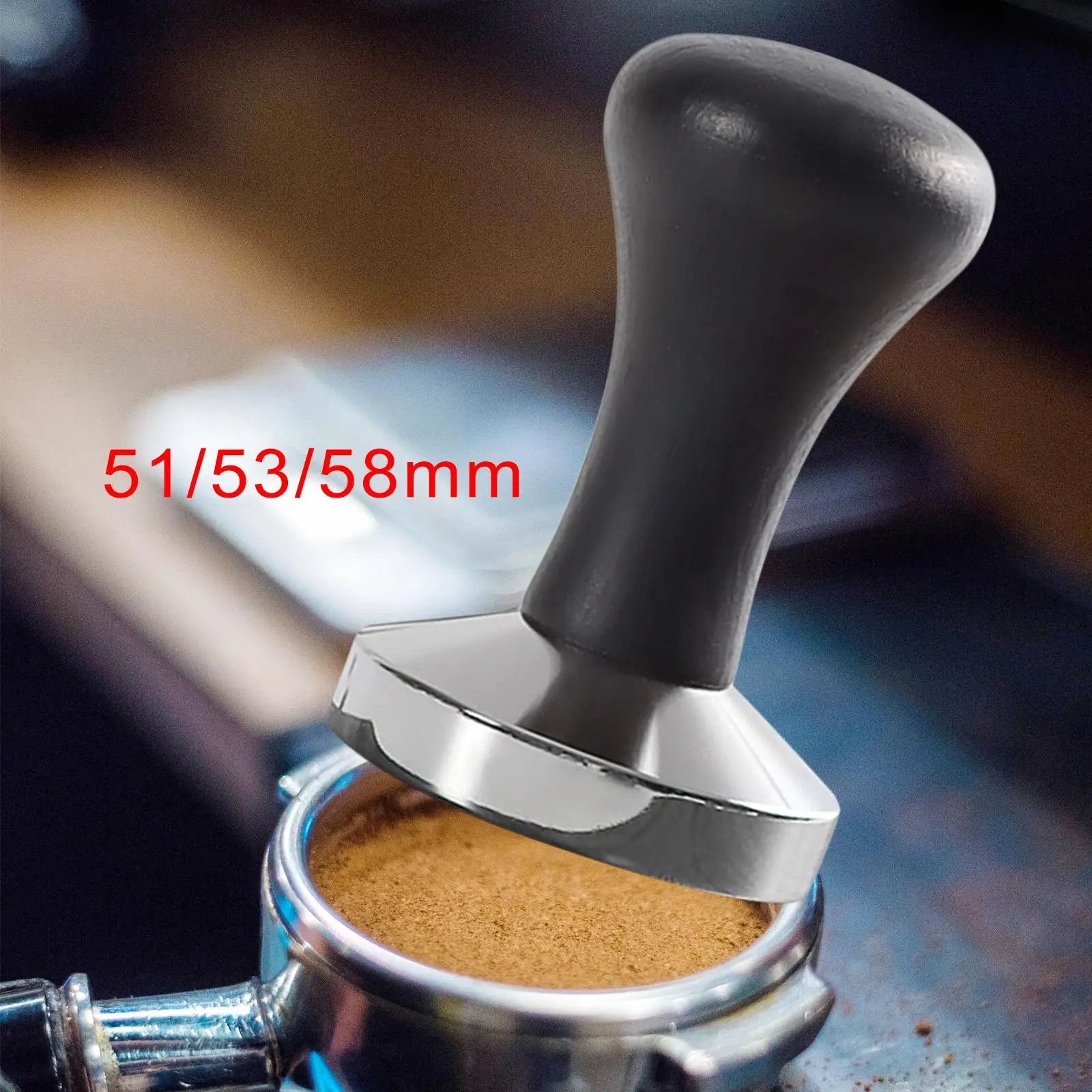 Темпер для кофе с деревянной ручкой, молоток для кофейного порошка, ручные трамбовки, пресс для зерен, инструмент