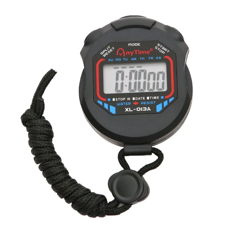 Football Referee Equipment Multi-Function Electronic Stopwatch Sport Stopwatch Timer Professional Waterproof LCD Display Fitness