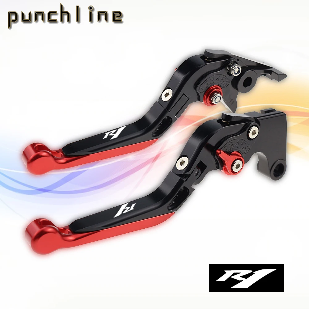 Fit For YZF R1 1999-2001 Folding Extendable Brake Clutch Levers YZFR1 YZF-R1 Motorcycle CNC Accessories  Adjustable Handle Set