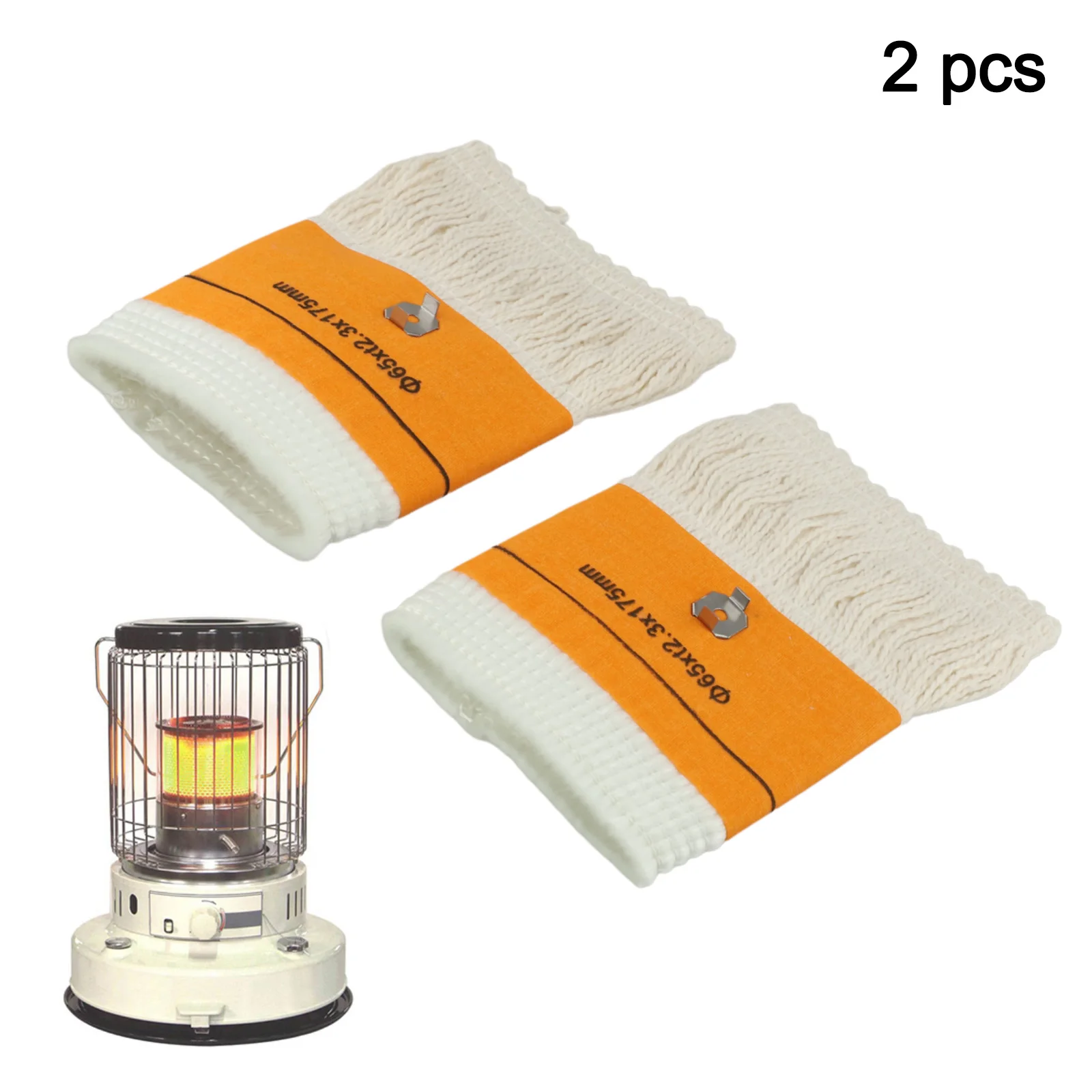 Fireplace 65*t2.3*175mm Petroleum Stove Core Flexible For Different Applications High Oil Absorption Capability