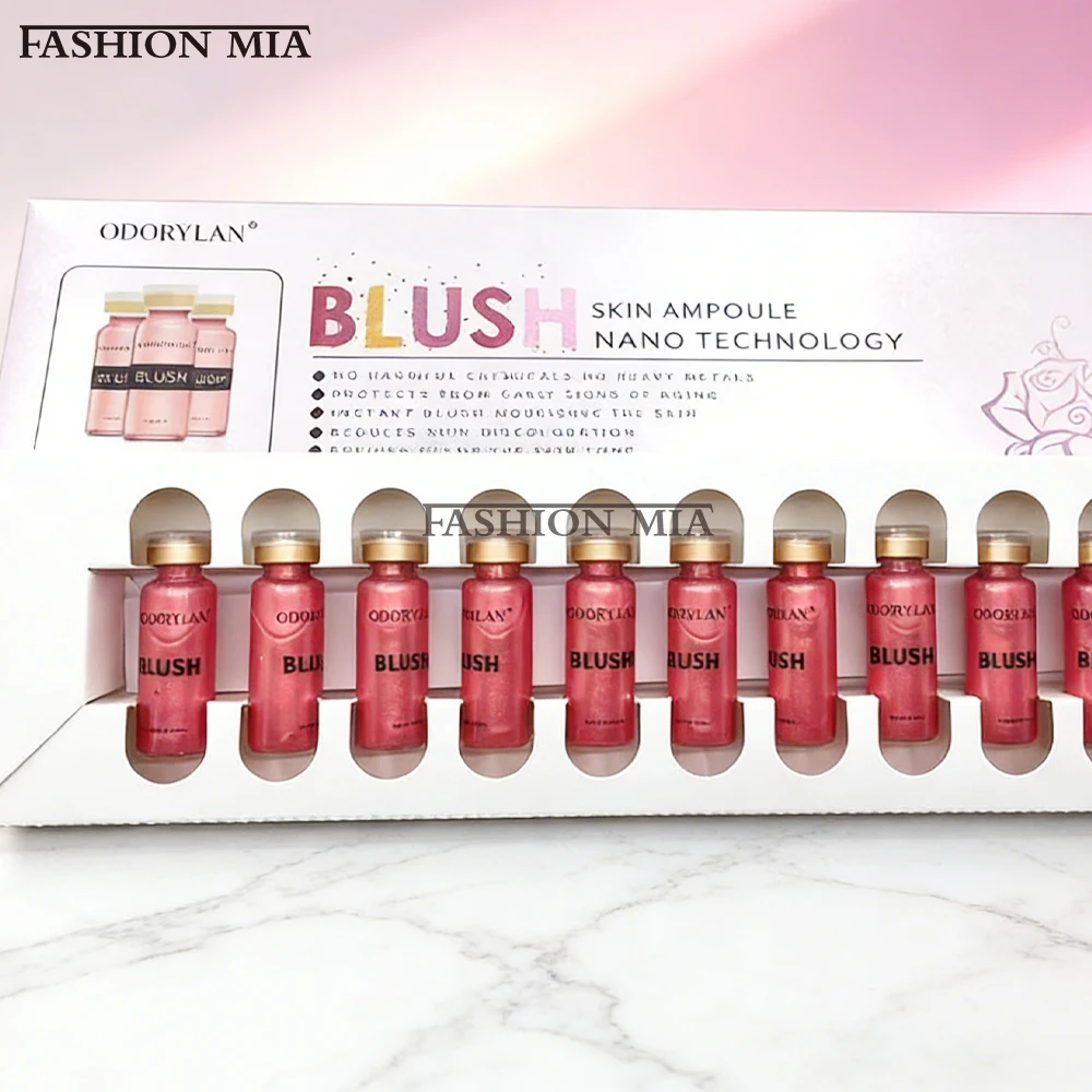 Kit de Cuidado Facial Coreano 5ml, Rubor Semipermanente, Crema BB Multiusos, Corrector Natural, Base Iluminadora, Esencia en Ampolla