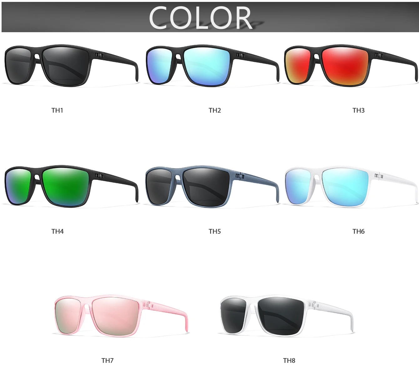 LOISRUBY Marke Klassische Radfahren Polarisierte Sonnenbrille Männer Frauen Mtb Fahrrad Platz Brillen Camping Wandern Schutzbrillen UV400 – Detail 3