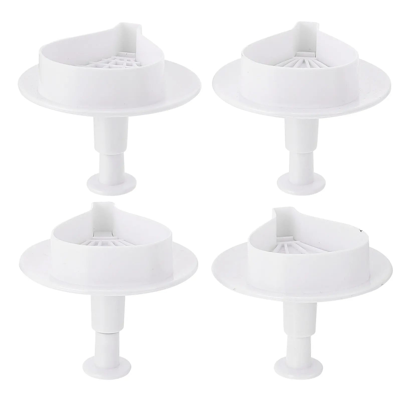 4Pcs Eco Friendly Energy Saving Baking Mold Set Creative Household Biscuits Molds for Cookie Dough Sugar Cookies Sandwiches