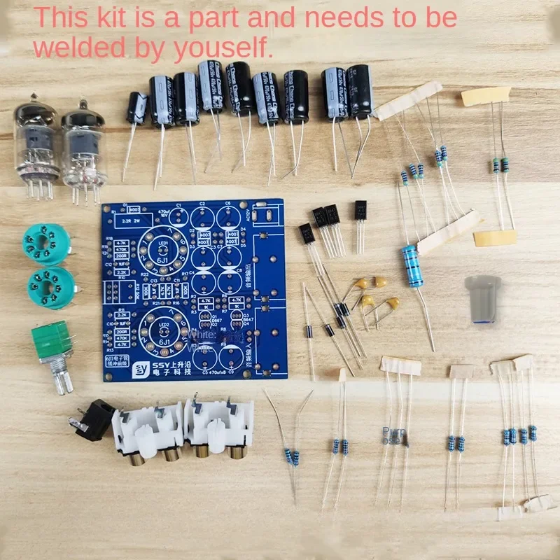 SOTAMIA 6J1 ламповый предусилитель, усилитель мощности звука, передняя плата, мини-предусилитель, звуковая система домашнего кинотеатра, электронный комплект «сделай сам», детали
