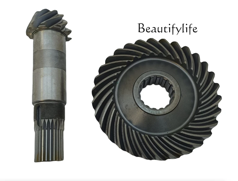 Forklift transmission output shaft B30SE gearbox spiral bevel gear shaft