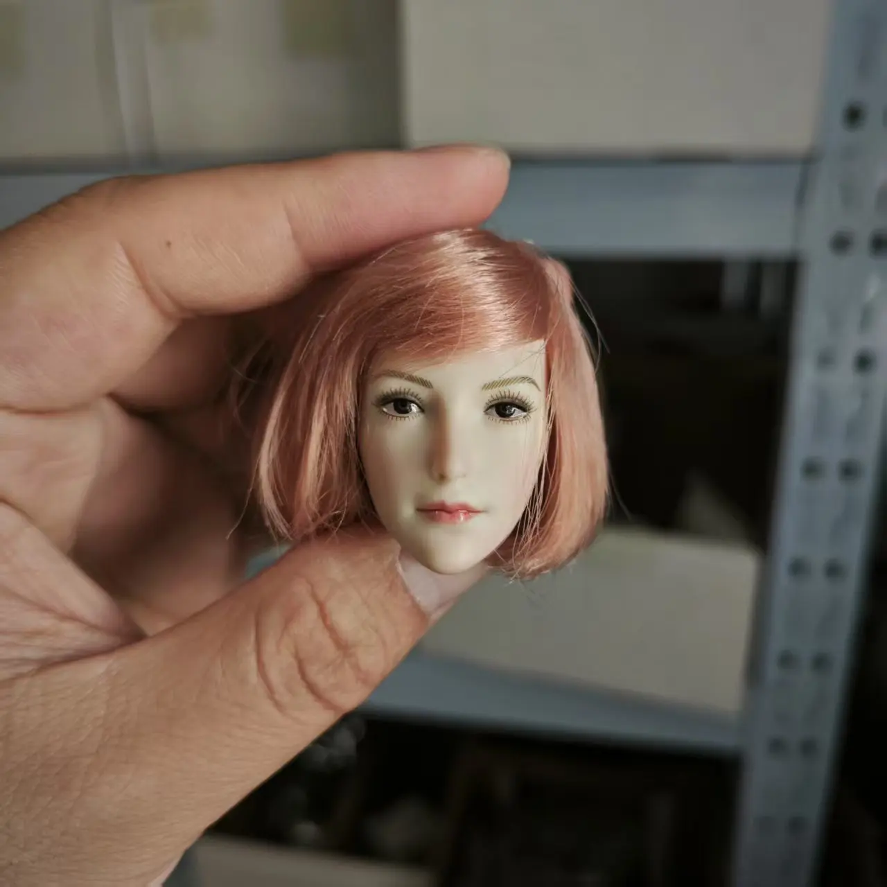 1/6 skala Weibliche Elf Ohren Kopf Sculpt Carving Modell Fit 12 "Soldat Blasse Haut Action Figur Körper Puppen SDH021 auf Lager