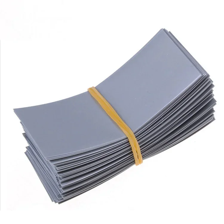 50/500pcs PVC Heat Shrink Tube AAA Lipo Battery Width 17mm Length 46mm Insulated Film Wrap Protect Case Pack Wire Cable Sleeve