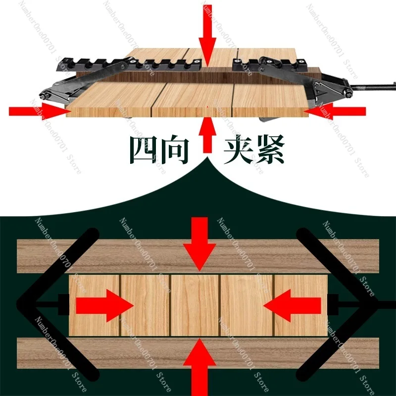 4-Way Panel Clamp, Adjustable  - Woodworking Novel ulasan dan harga