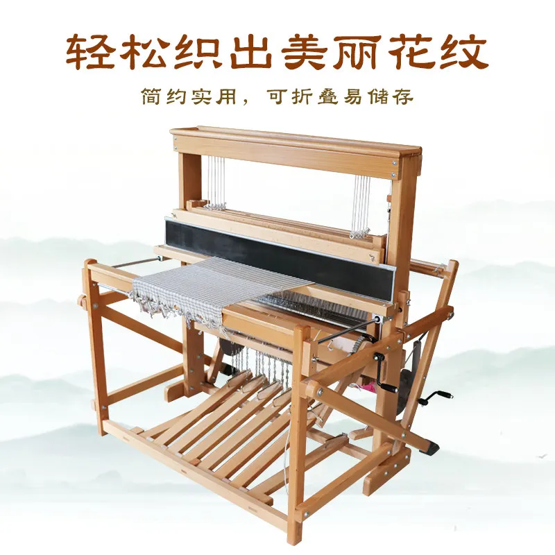 QX80X loom, handmade creative design, programming, jacquard, traditional crafts, cultural education