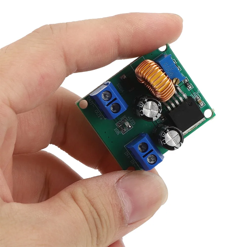 High Power DC to DC Step Up Module Step Up Voltage Adjustable DC Voltage Converter 3-35V to 4-40V Boost Module Power Supply