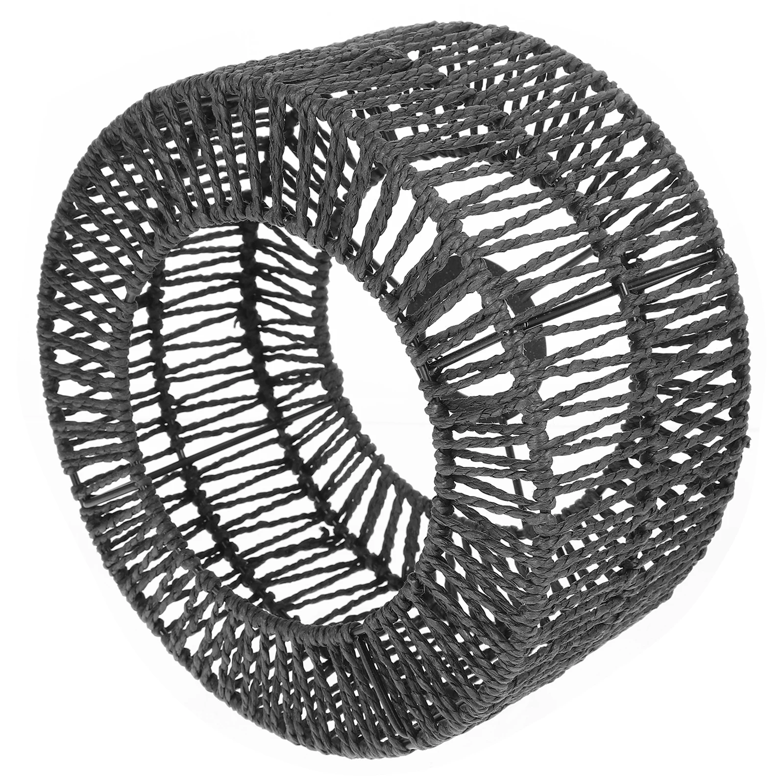 

Straw Rope Lampshade Small Yellow 414S Retro Woven Lighting Cover for Pendant Ceiling Lamp Shades Indoor Light Straw Rope