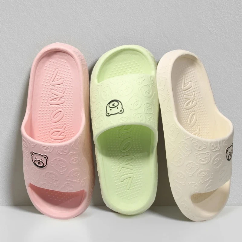 

Cute Cartoon Design Summer Home Use EVA Slippers for Women Indoor Comfortable Slip-On Shoes