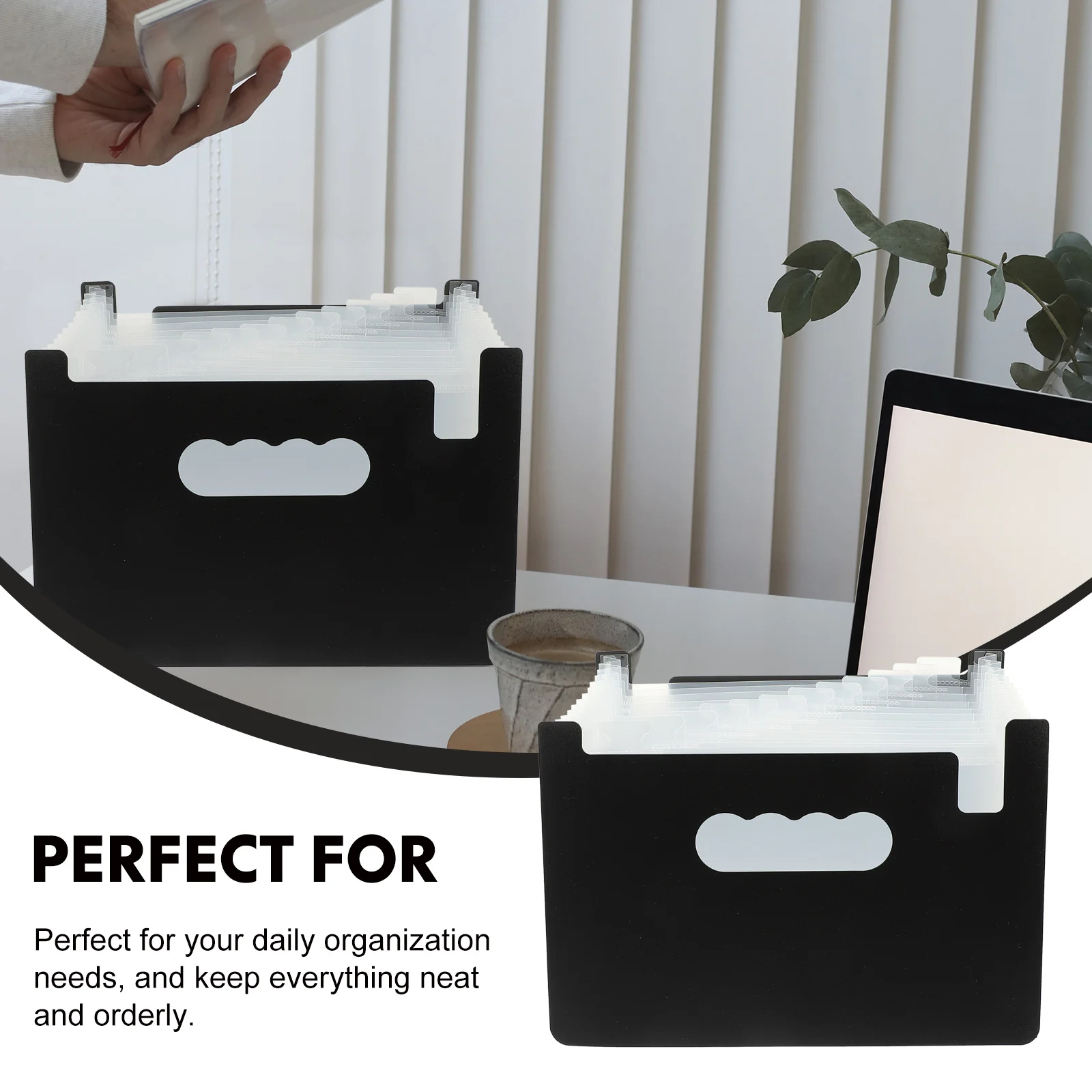 Receipt Storage Convenient Coupon Holder Portable Organizer Multi-function Office Accessory Folders