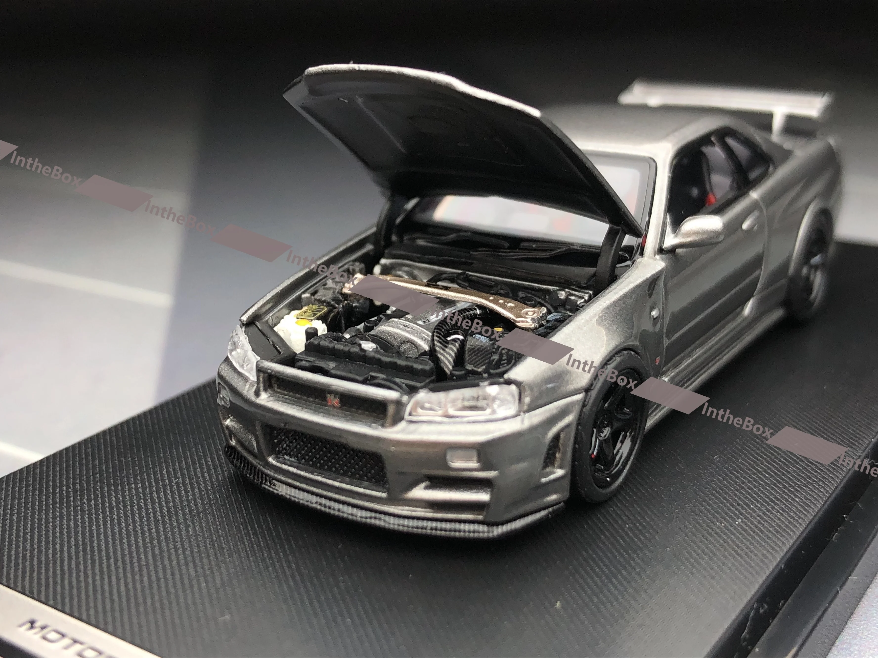 MH SKYLINE GT-R R34(NISMO) CRS VER 1/64 Gary Diecast Model Car Collection Limited Edition Hobby Toys