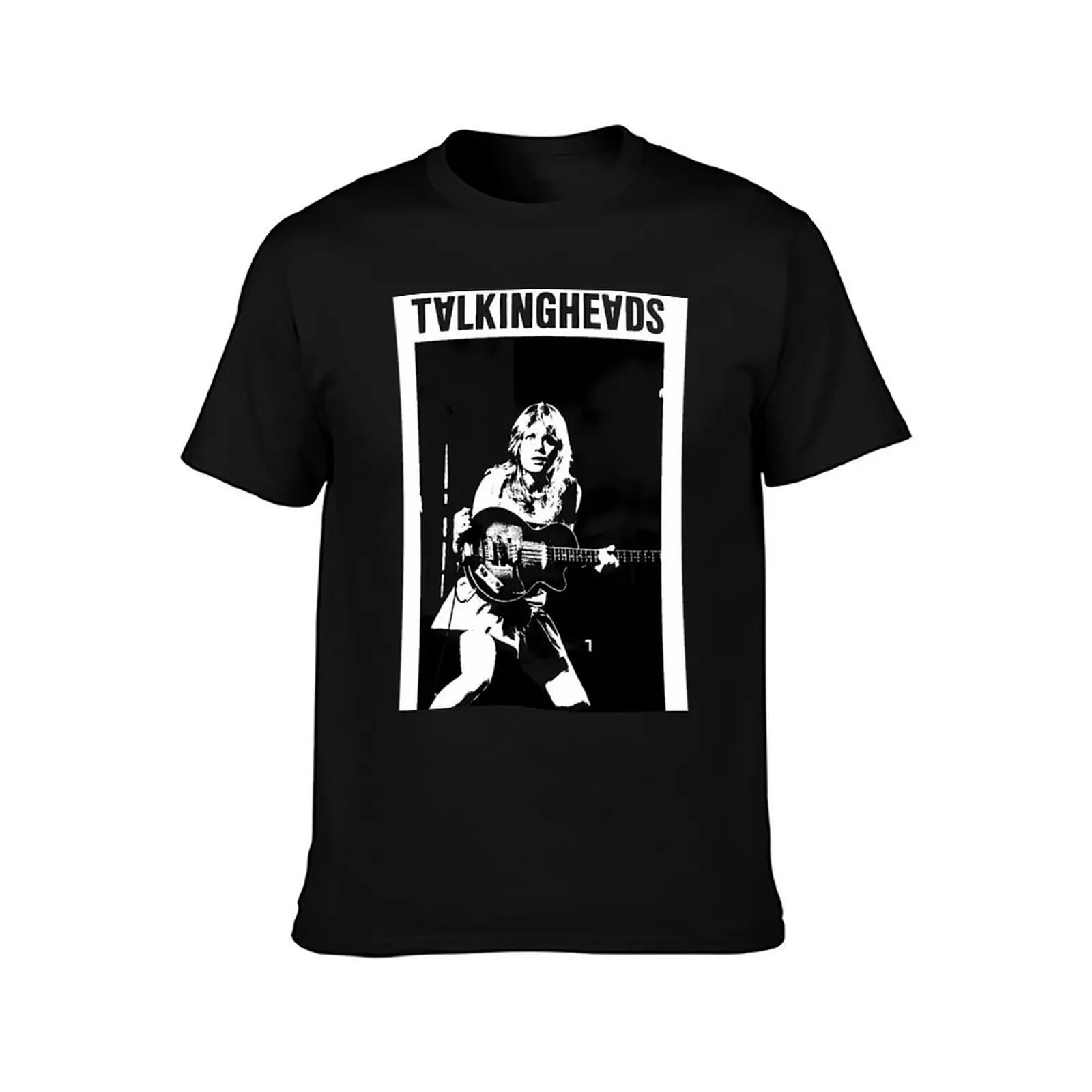 Talking Heads - Tina Weymouth T-Shirt Summer Casual Cotton Tee Oversized Streetwear Tops Vintage Graphic Print 100% Cotton