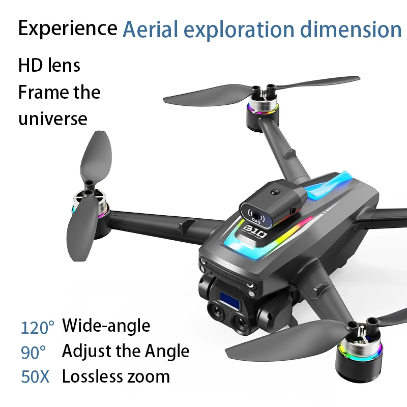 New B10S Drone 8K Professional HD Dual Camera Brushless Obstacle Avoidance Aerial Photography Foldable Quadcopter Toys Gifts - view 4