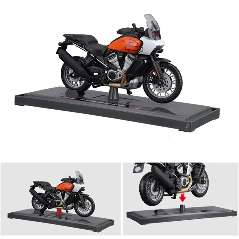 Maisto 1:18 Harley Davidson Pan America 1250 Alloy Sports Motorcycle Model Diecast Metal Street Racing Motorcycle Model Kid Gift