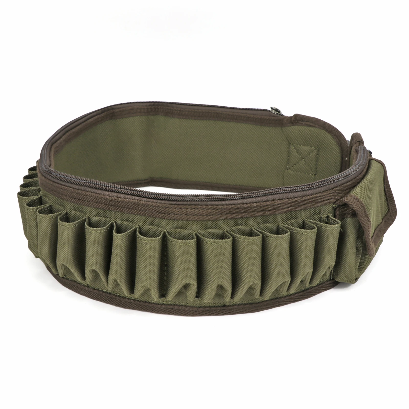 Tourbon Hunting Gun 12/16 Gauge Cartridges Belt Shooting Ammo Holder 24 Rounds Nylon Bandolier Gun Accessories