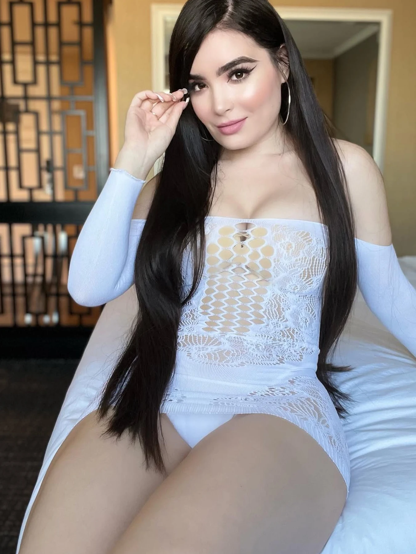 セクシーなランジェリー女性パジャマパジャマレースドレスムヘールポルノ衣装エキゾチックアパレル女性下着セックス服ナイトガウン