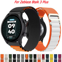 22mm Alpine Nylon Loop For Zeblaze Btalk 3 Plus/Stratos 2 3 Sport Band For Zeblaze GTS 3/GTR 3 Pro/Vibe 7 Pro Bracelet Correa
