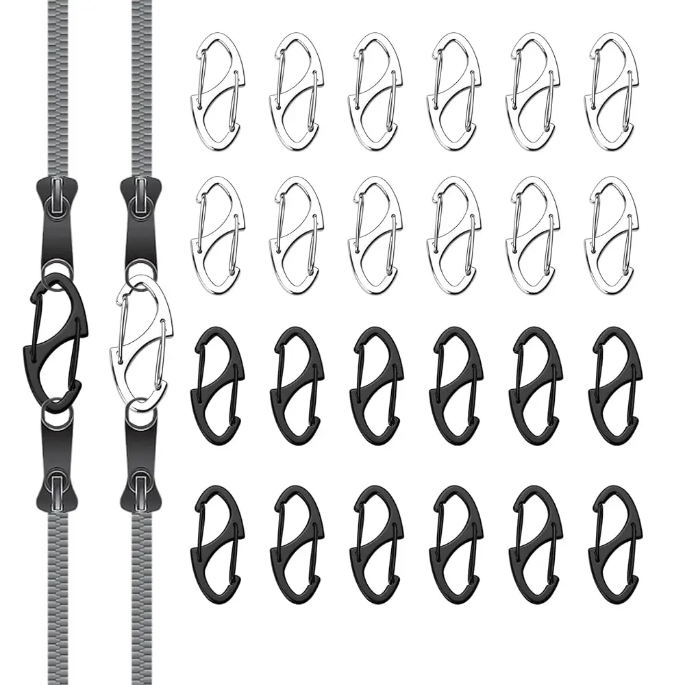 

Замки-молнии для багажа с защитой от краж для походов, замки-молнии от карманщиков, замена молний с двойным открыванием. Для кемпинга.