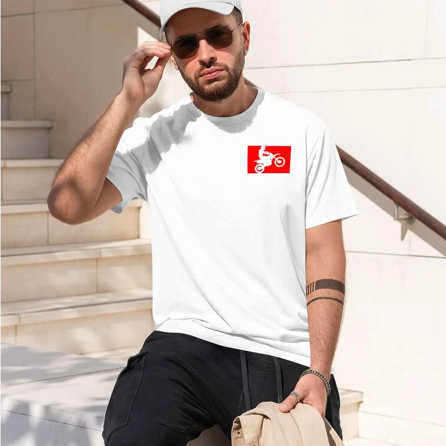 2026 New Model Autocycle Motorbike Speemeter Personalized Human Evolution Motocross Design Print Tees Game Tops Vintage T-shirt
