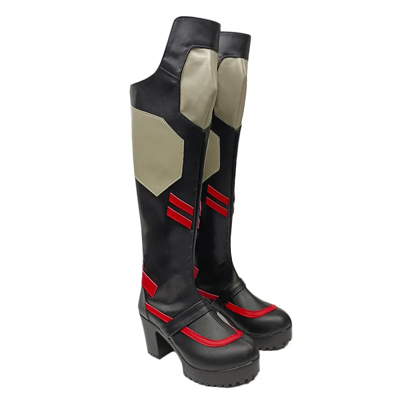 Jogo cyber lucy punk cosplay botas sapatos anime sexy feminino lucy role play uniforme halloween