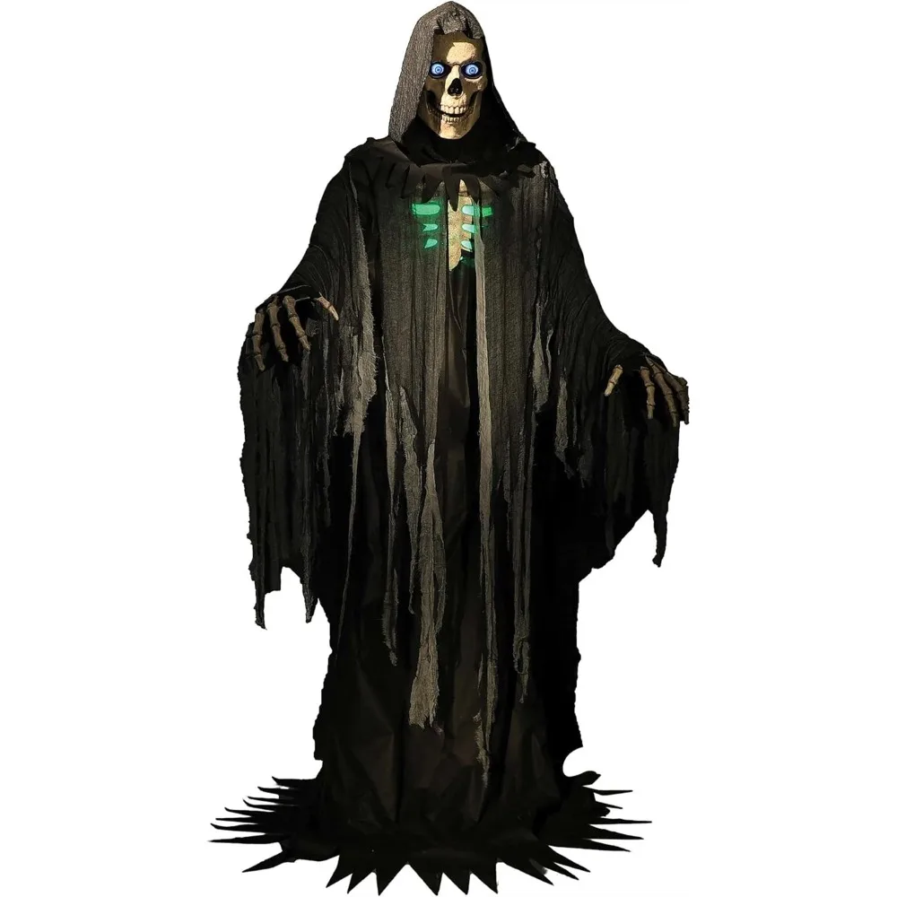 

Towering Reaper Animated Prop 10' Halloween Animatronic Lifesize