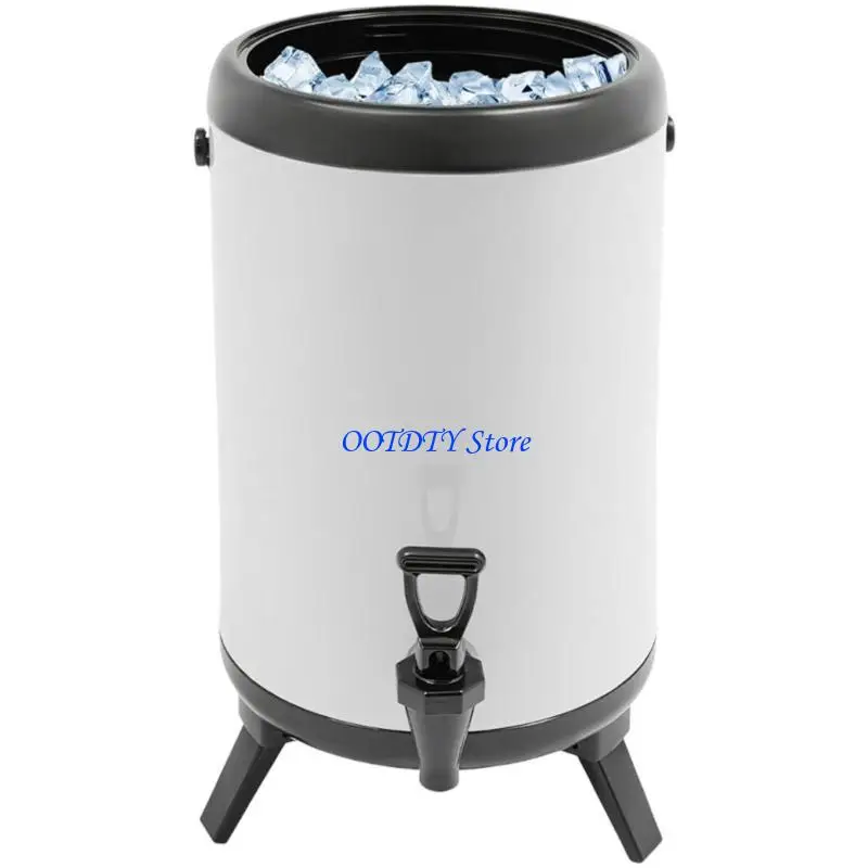 367A Large 6L Capacity Drink Storage Bucket Commercial Insulated Beverage Dispenser