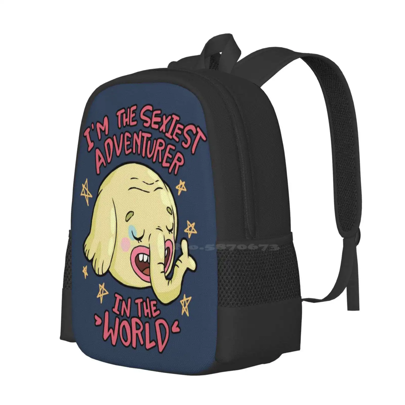 Mochila De Treasure Trunks The Sexiest Adventurer para adolescentes escolares, bolsas de viaje para niñas, tiempo de aventura