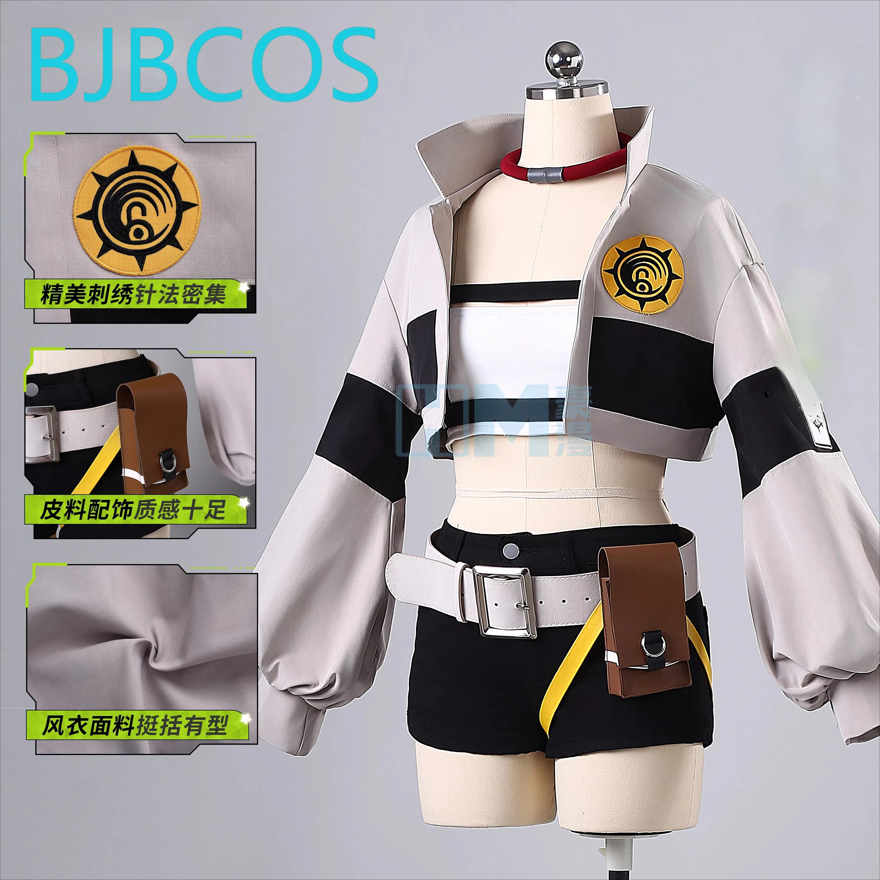 

GACHIAKUTA Riyo Cosplay Costume Reaper Li glaze GACHI AKUTA Uniform Unisex Halloween Carnival Costumes for Women