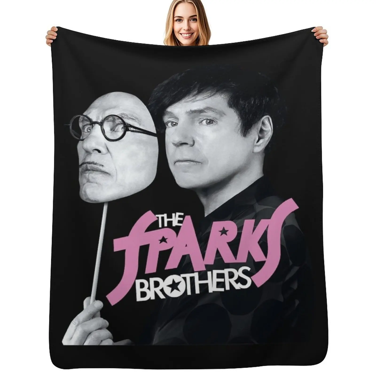 

Sparks Brothers Throw Blanket Soft Cozy Blanket for Pet Kids Adults