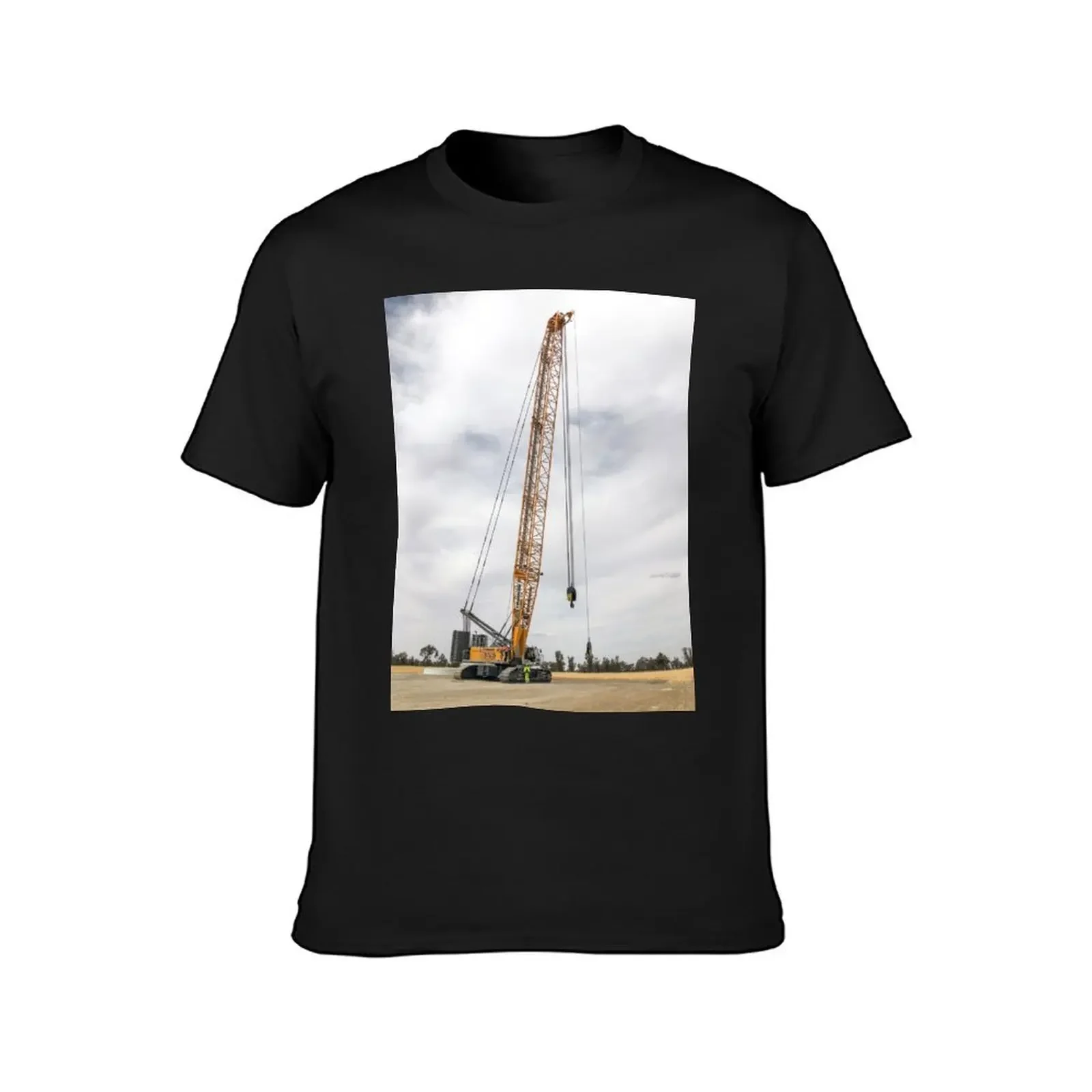 Liebherr LR1300 T-Shirt tees customs Short sleeve tee baggy shirts plain white t shirts men