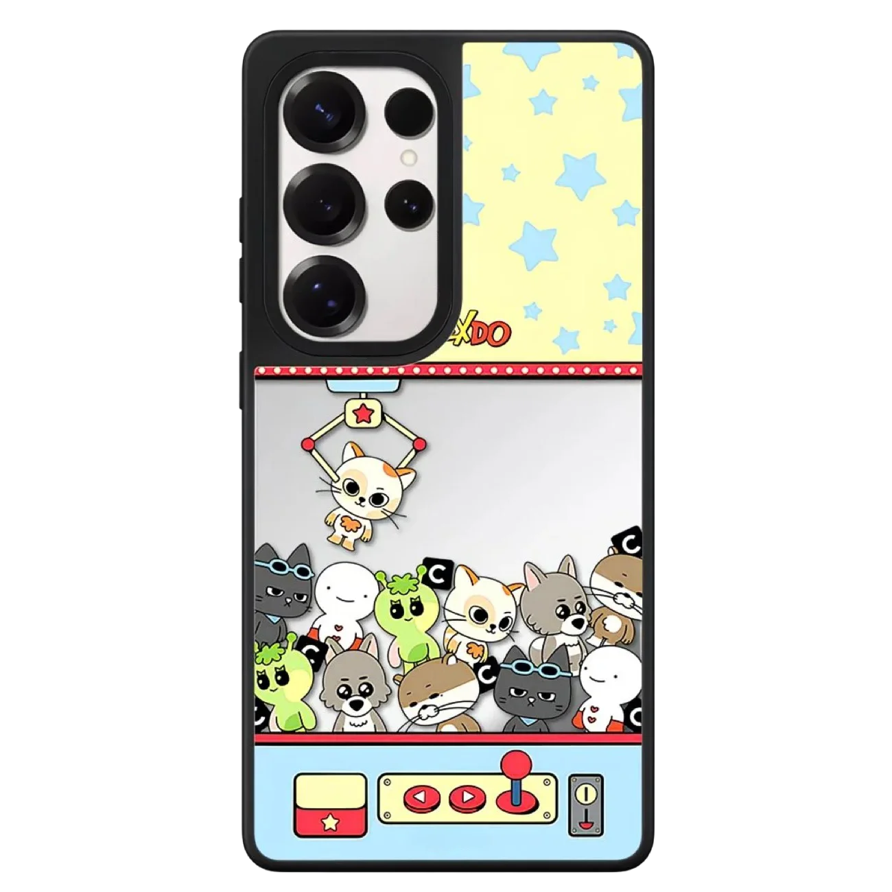 

Animal clip doll machine Mirror / Acrylic Magnetic Case: Compatible with Samsung Galaxy S23 U S24U S25 S26 Ultra S25+ S26 Shell
