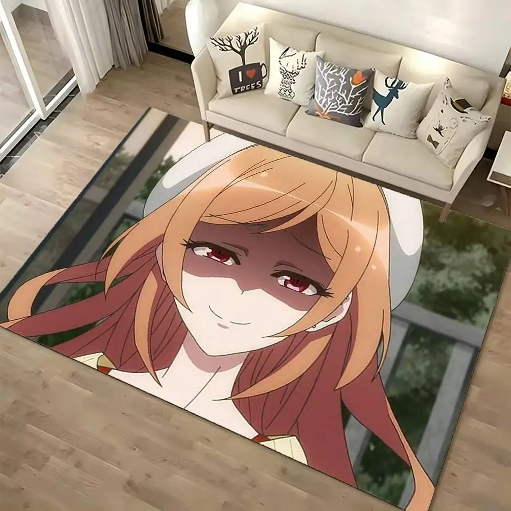 D-Dark Gathering Houzuki E-Eiko Floor Mat Bathroom Absorbent Mat Rugs Simple Door Dirt-resistant Mat Home Kitchen Mat