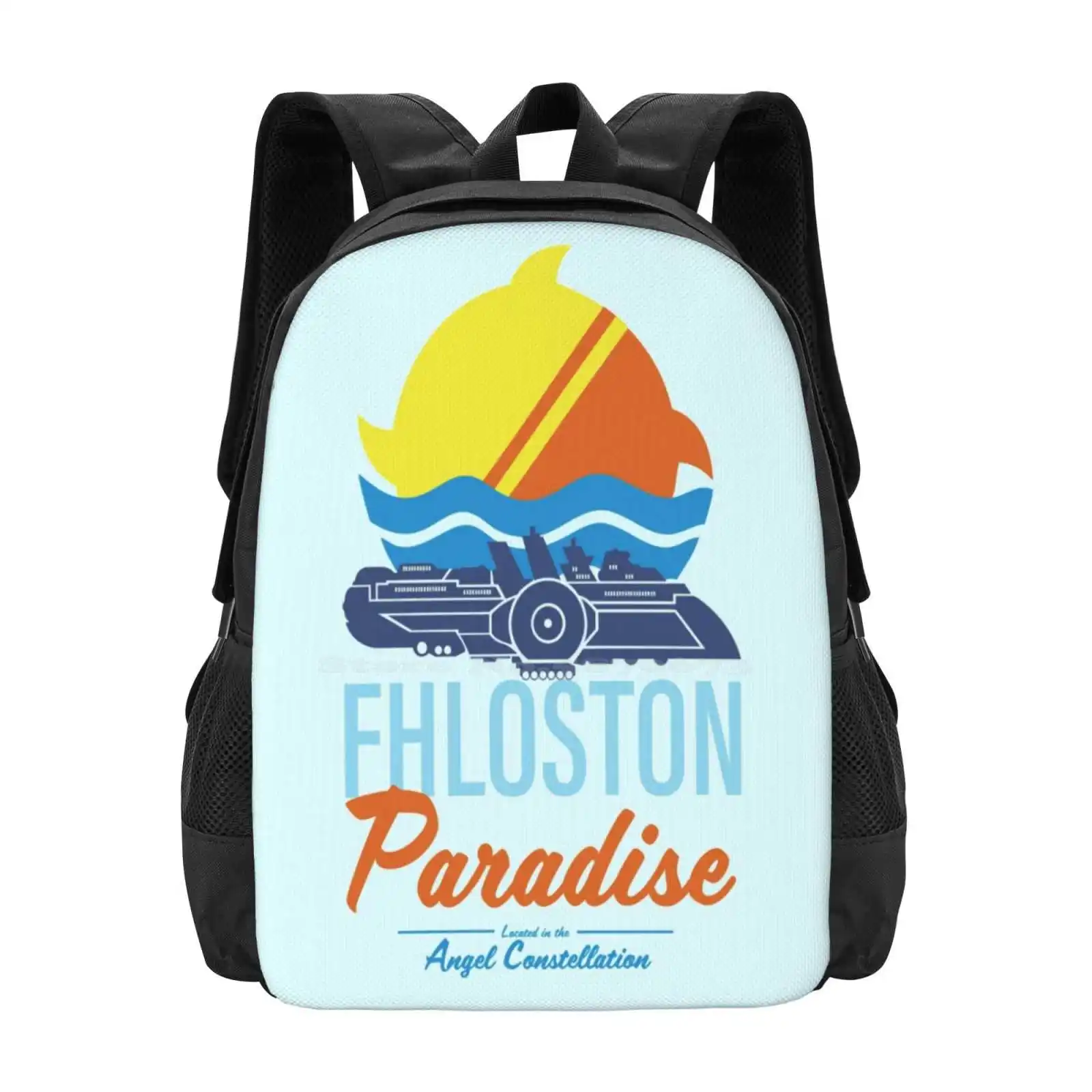 Phloston Paradise In The Angel Constellation Hot Sale Schoolbag Backpack Fashion Bags Leeloo Dallas Multipass Fifth Element