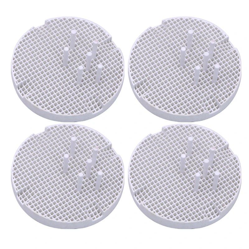 

Dental Lab Round Honeycomb Firing Trays with Zirconia Pins Ceramic Soldering Board Firing Rack Dentist Technician Supplies