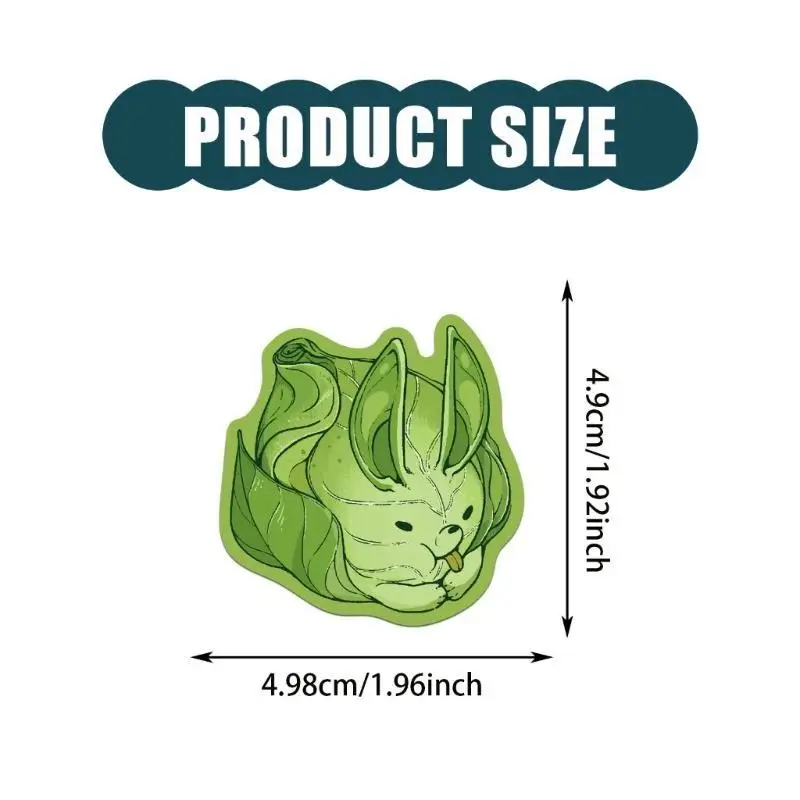 50 قطع الفاكهة الخضار الحيوان ملصق مقاومة للماء الجمالية ملصق لزجاجة مياه الكمبيوتر المحمول سجل القصاصات سكيت