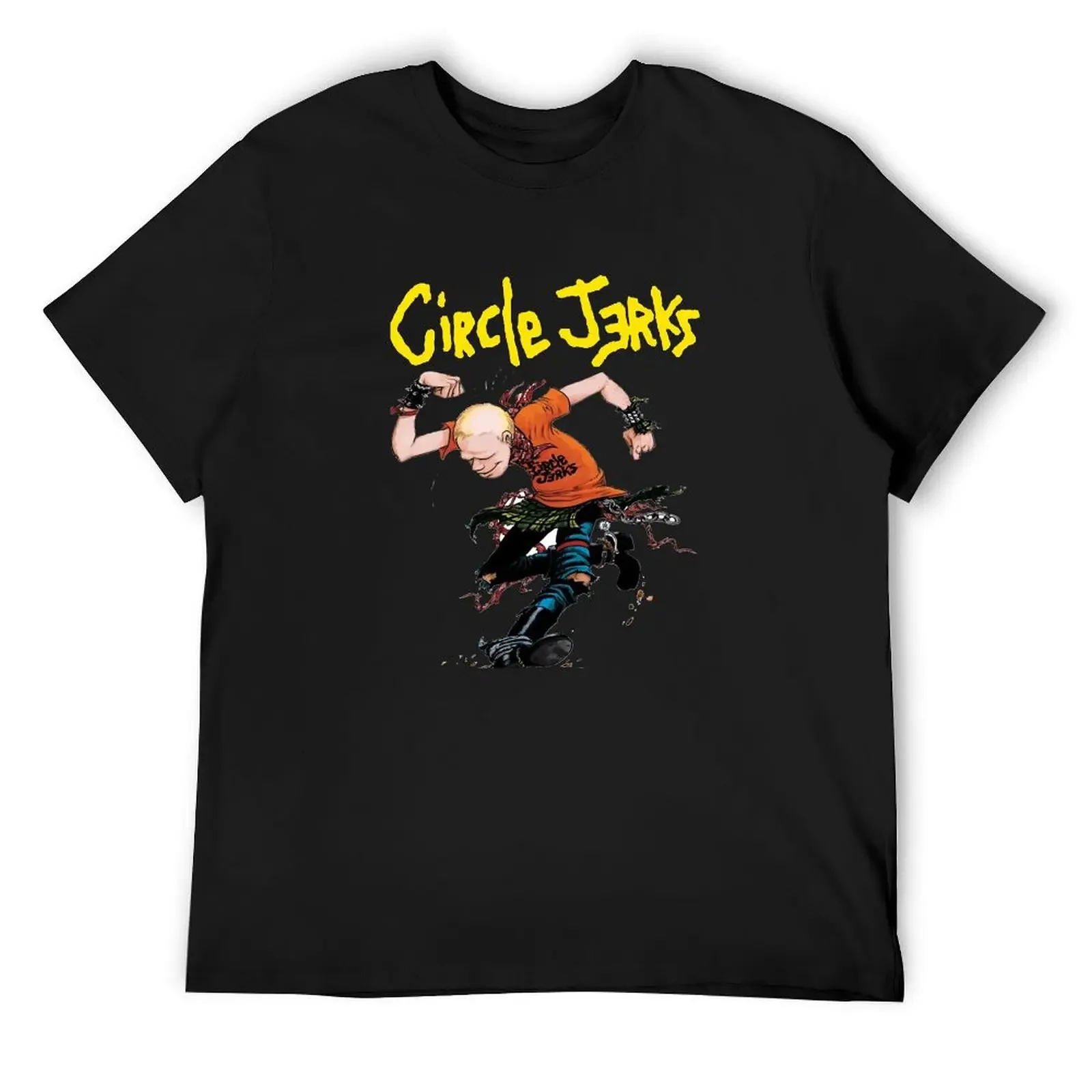 

Circle Jerks T-Shirt rapper graphic tees Louboutins gifts for boyfriend mens designer t shirt