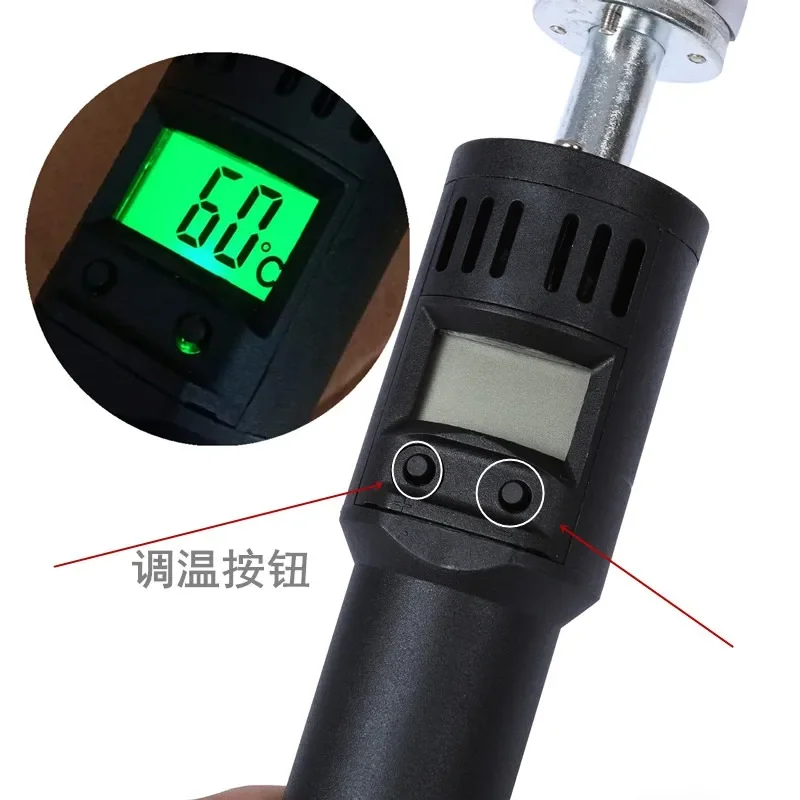 Digital temperature control iron leather jacket shoes bag dry cleaning wrinkle removal mini temperature control electric iron