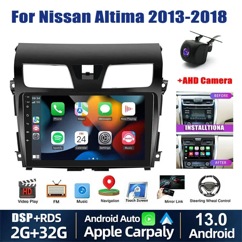 

2 DIN Android Car Radio GPS for Nissan Teana 3 2013 2014 2015 Car Stereo for Nissan Altima 2016 2017 2018 Auto Radio Player