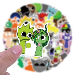 10/30/55PCS Cartoon Incredibox Sprunki Sticker Creatieve Grappige Graffiti DIY Plakboek Laptop Skateboard Helm Decal kinderen Speelgoed